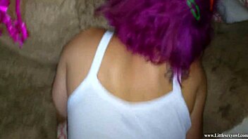 I cum in pervert stepdad’s pussy-loving little stepdaughter