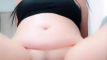 Damn, watch my younger stepsister ride that huge cock for online porn!