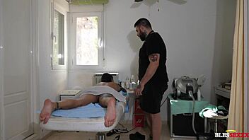 milf loves massage with happy ending blowjob