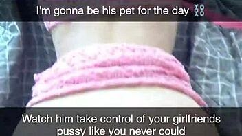 i turned my real cheating girlfriend into a pet cumslut on snapchat, richelle rose