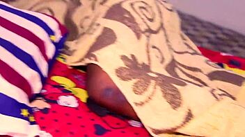 ebony babe rides her bbc roommate's big cock hard