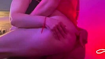 Trans girlfriend fucks sexy neighbors mouth with anal scene. Big tits and natural tits.