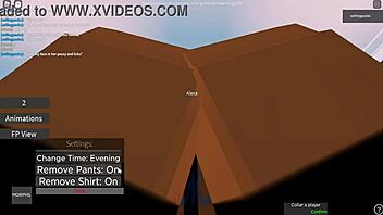 Check out this desirable Indian lesbian with big ass on Roblox.