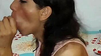 My neighbor's juicy cock was delicious. What a treat!