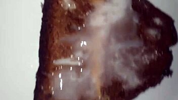 Bukkake Cake Covered in Sticky Cum Load