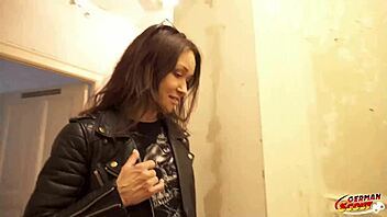 DP anal casting for dirty milf kristina!