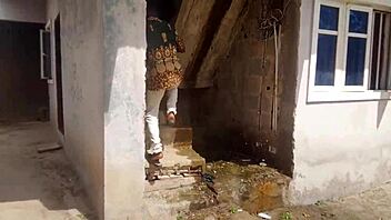 Street Boy Lures Fat Orange Seller Into Uncompleted Building And Fucks Her Wet Pussy Till He Cums