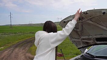 Gave myself to stranger who fixed my car on highway