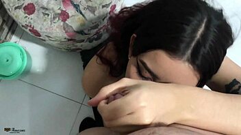 Calm in room, hot blowjob request