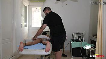 milf loves massage with happy ending blowjob