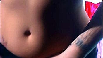 Demi in fetish attire takes stiff dick