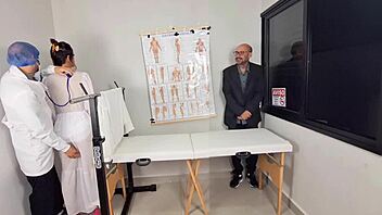 Groom's bride undergoes unexpected intimate exam at hospital