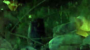 Brunette with small tits seduces him for all-night fucking 😍