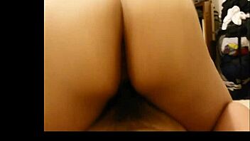 Big Ass Girlfriend Rides Cock in Reverse Cowgirl Position