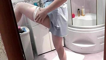 uhh i caught my sexy blonde wife gettin pounded by neighbor in doggy