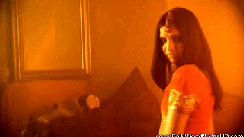 letting her true feelings show in erotic striptease