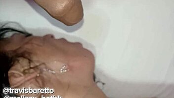 i give blowjob in red lingerie and squirt