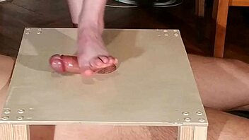 Domina Bare Feet Cock Stomping & Footjob Pt1 Hd