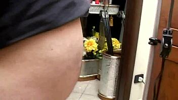 69 years old uses dildo and mouth to suck on his ass