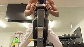 Work out strong biceps and back to lift ladies during sex