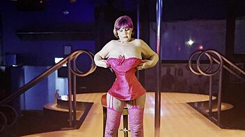 Granny Carmen’s Pink Toy and Cock POV Creampie