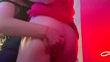 Trans girlfriend fucks sexy neighbors mouth with anal scene. Big tits and natural tits.