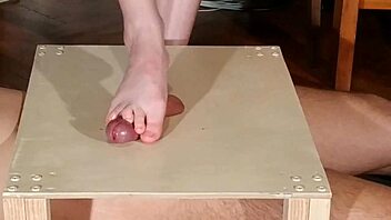 Domina Bare Feet Cock Stomping & Footjob Pt1 Hd