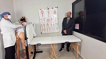 Groom's bride undergoes unexpected intimate exam at hospital