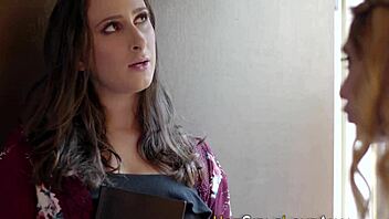 Tongued Horny Lesbian Strapon Assfucking First Time