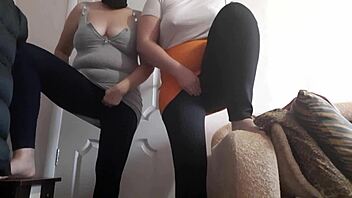 Two Hot Stepsisters Squirm From Orgasms - Girls Fly Orgasm