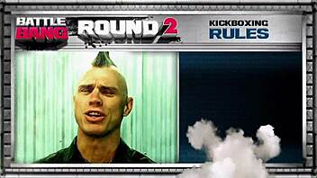 milf gets fucked in mma ring with big black cock and shaved pussy