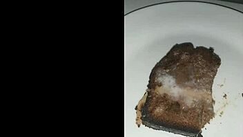 Bukkake Cake Covered in Sticky Cum Load