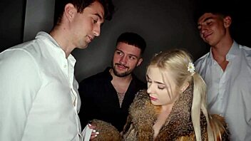 Little tourist tries three Spanish prostitutes