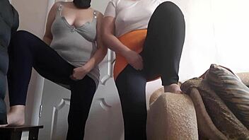 Two Hot Stepsisters Squirm From Orgasms - Girls Fly Orgasm