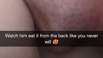 i turned my real cheating girlfriend into a pet cumslut on snapchat, richelle rose