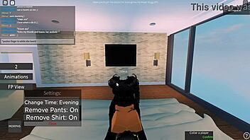 Check out this desirable Indian lesbian with big ass on Roblox.