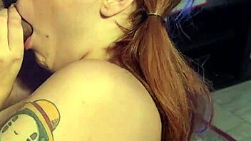 Petite brazilian mature woman gives blowjob to young girlfriend