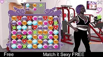 Let's match it sexy in this game
