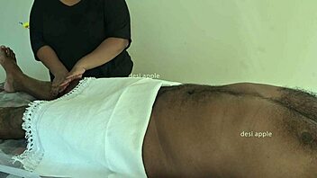 fantasy massage with oiled indian touch