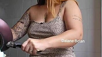 wearing short stuffed in big pussy for flashing