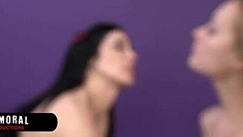 aidens black strap-on pounds skinny slut sadies needy pussy