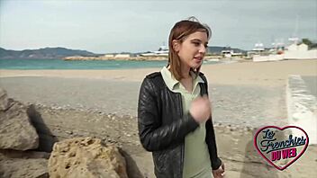 Martina enjoys a sexy adventure with two friends