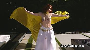 Watch Belly Dancer Shake Pussy on Huge Asian Cock!