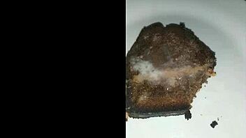 Bukkake Cake Covered in Sticky Cum Load