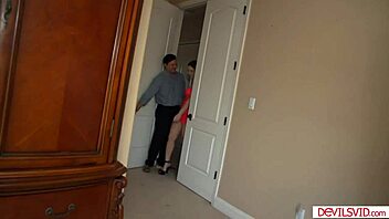 Guy Intensely Fucks Mistress While Fiancee Watches