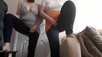 Two Hot Stepsisters Squirm From Orgasms - Girls Fly Orgasm