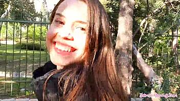 Cute Girlfriend Fucked Doggy on Athens Vacation POV with Jamie Young 18+