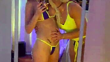 V sexy sluts after a night out getting makeovers by a professional from pacorabanne cynde watson who was on go.