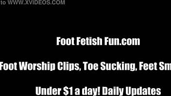 Worship My Size 10 Feet With Licking And Footjob