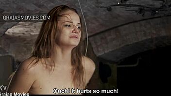 Russian Teen Pornstar Struggles with Extreme Caning Pain